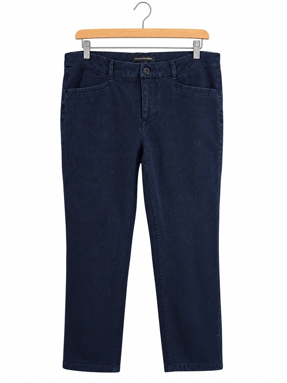 Banana Republic Women’s 10 Faded Black Straight Leg Five Pocket Pants